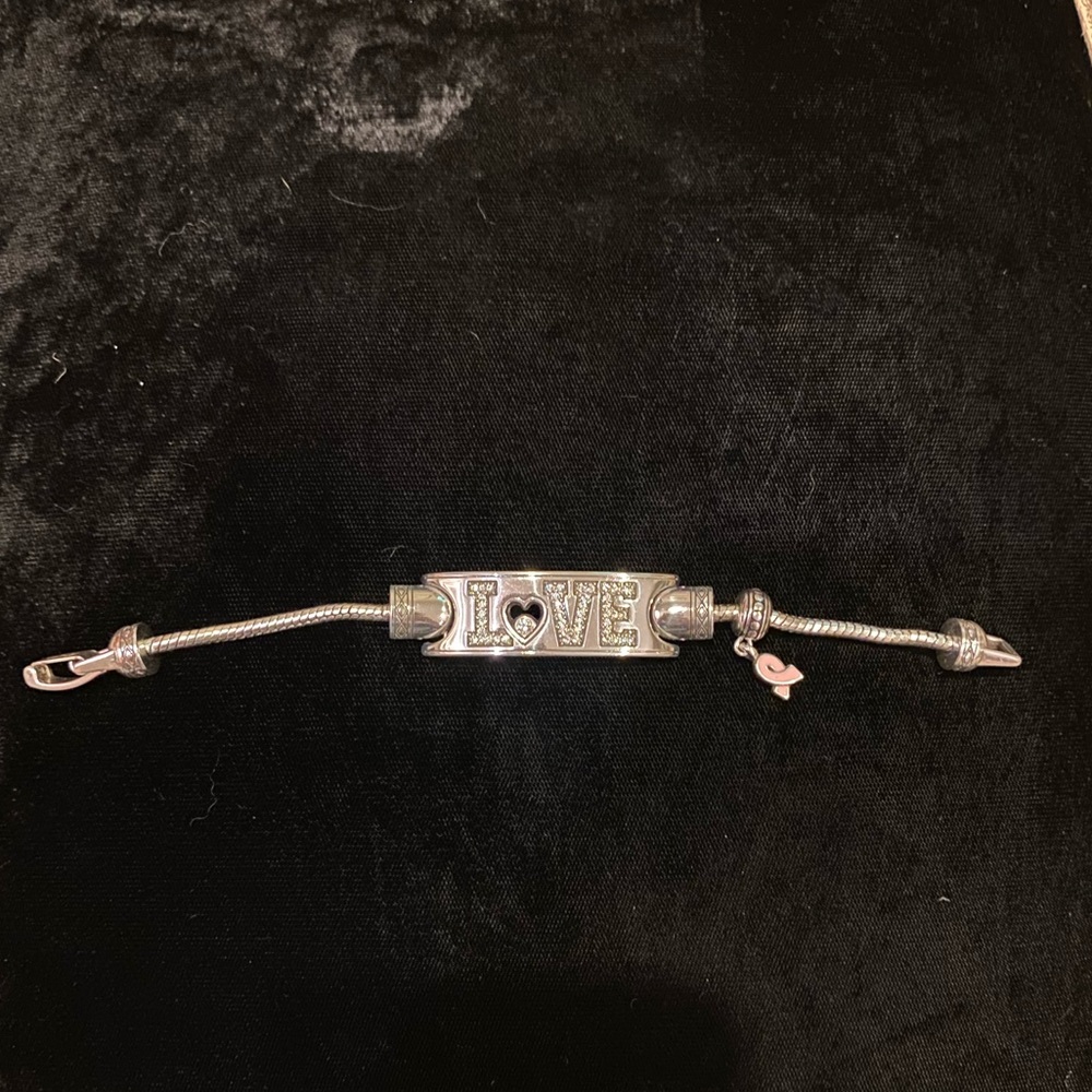 Brighton Power of Pink Charm Bracelet
